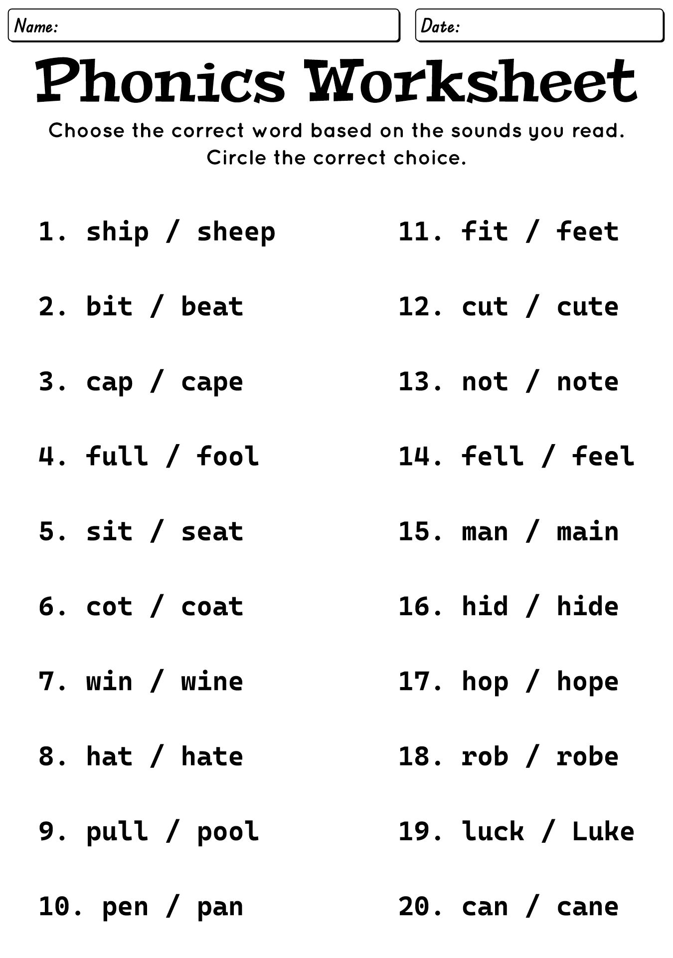 11 Phonics Worksheets For ESL Adults Free PDF At Worksheeto 11 Phonics Worksheets For ESL Adults Free PDF At Worksheeto