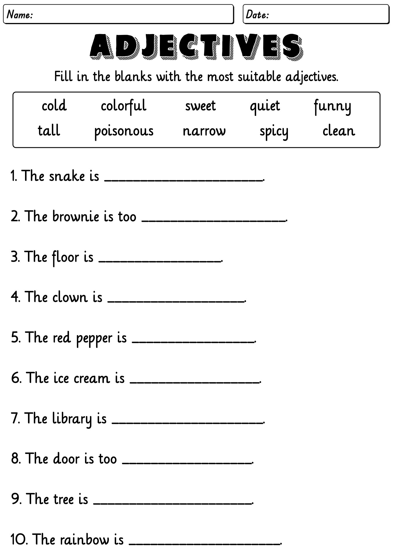 12 English Worksheets For Grade 2 Free PDF At Worksheeto Unique 2nd Grade Worksheets For Your Students