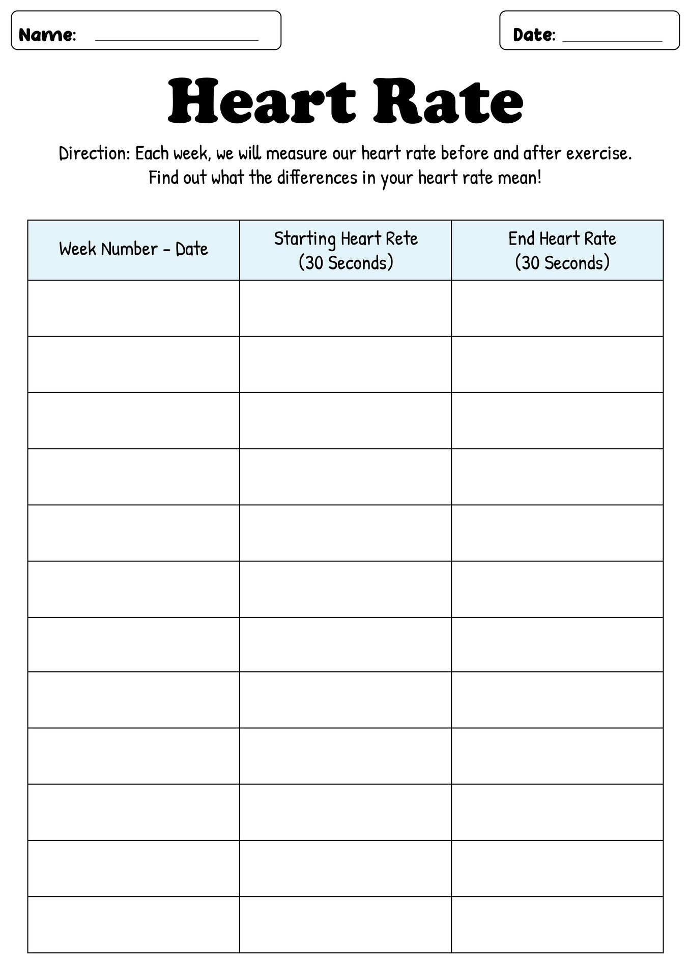 13 Heart Health Worksheets Free PDF At Worksheeto