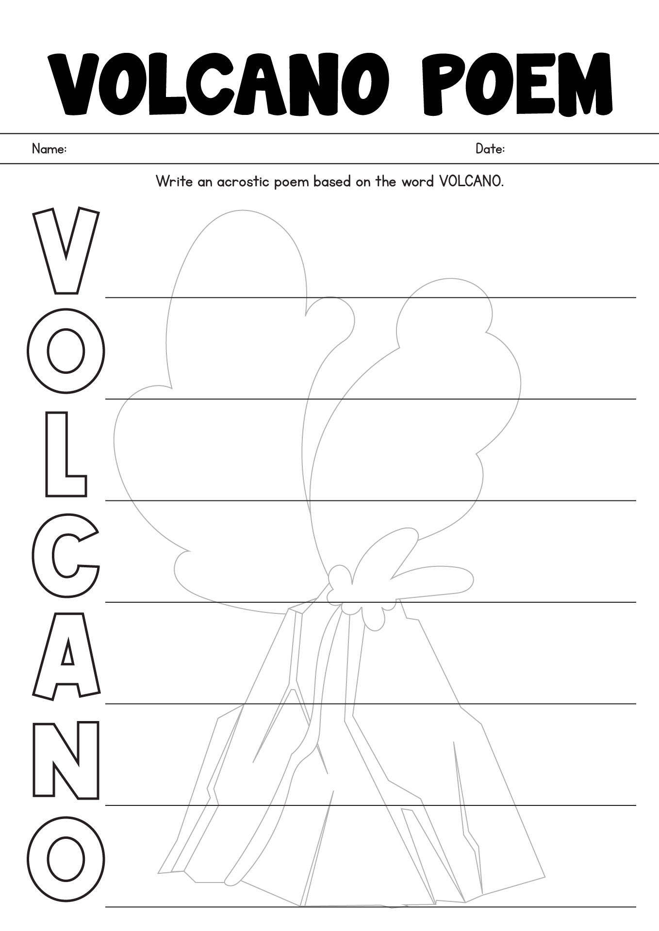 13 Volcano Worksheets 2nd Grade Free PDF At Worksheeto 13 Volcano Worksheets 2nd Grade Free PDF At Worksheeto