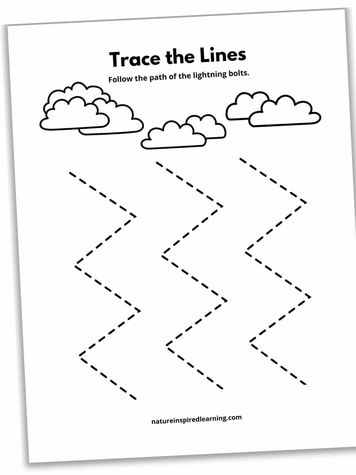 FREE Printable Tracing Lines Worksheets For Preschool And 3 Year Olds