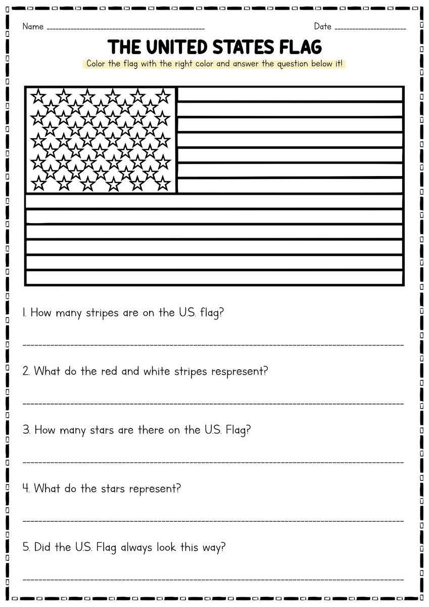 17 U S History Worksheets Free PDF At Worksheeto Engaging Social Studies Worksheets For Kindergarten Explore Learn Grow