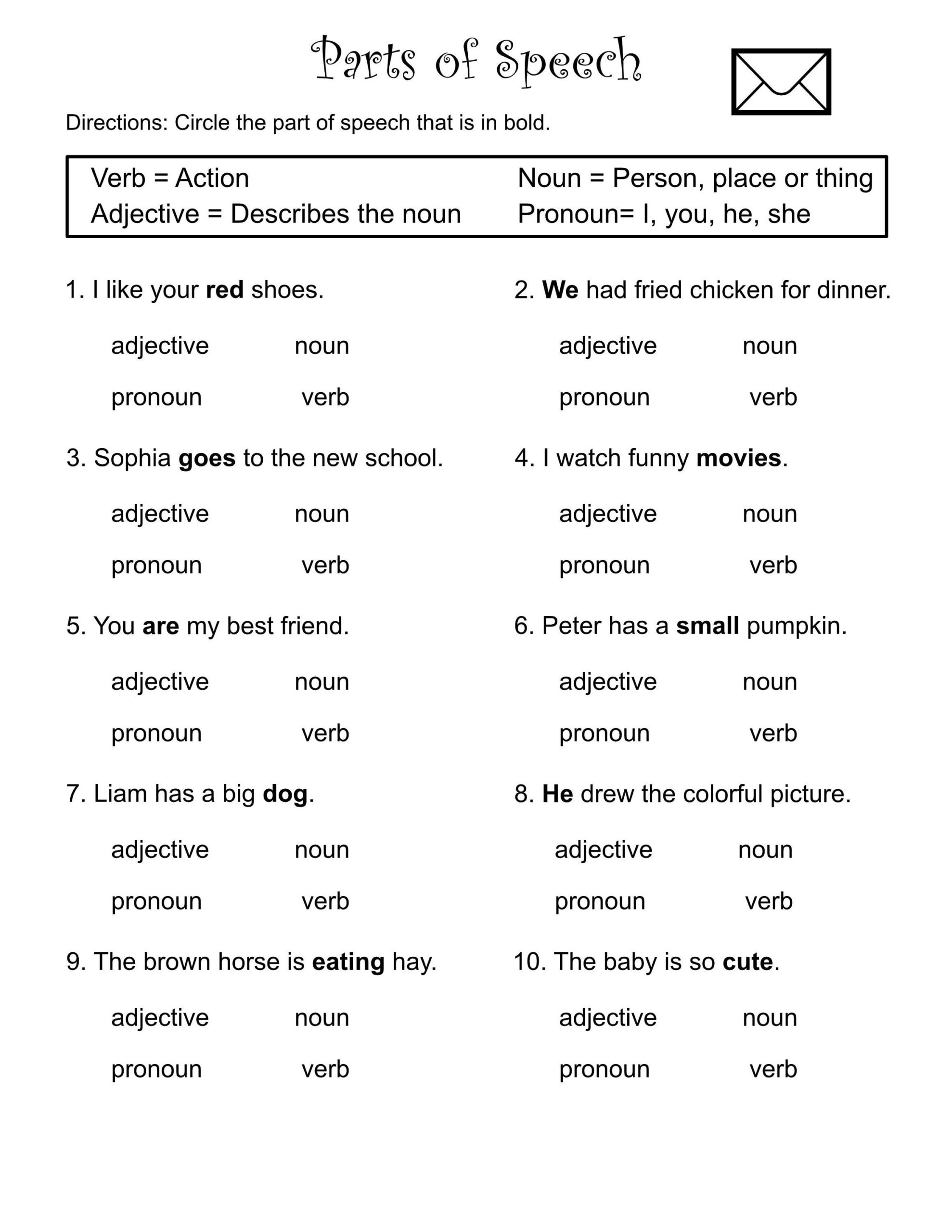 1st Through 3rd Grade Parts Of Speech Worksheets Verbs Nouns Adjectives Pronouns Printable Etsy Finland 1st Through 3rd Grade Parts Of Speech Worksheets Verbs Nouns Adjectives Pronouns Printable Etsy Finland