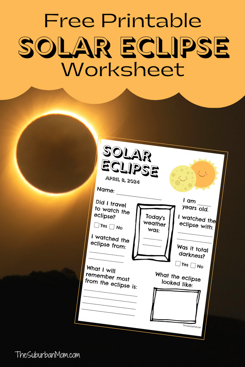 2024 Free Solar Eclipse Worksheet TheSuburbanMom 2024 Free Solar Eclipse Worksheet TheSuburbanMom