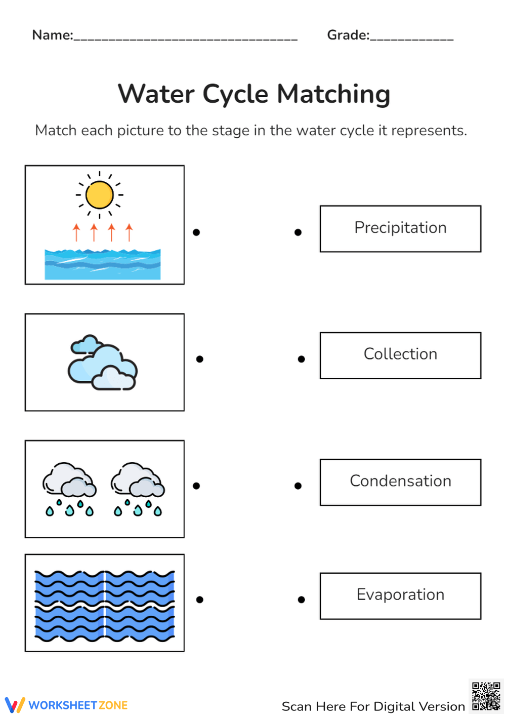 3rd Grade Water Worksheets