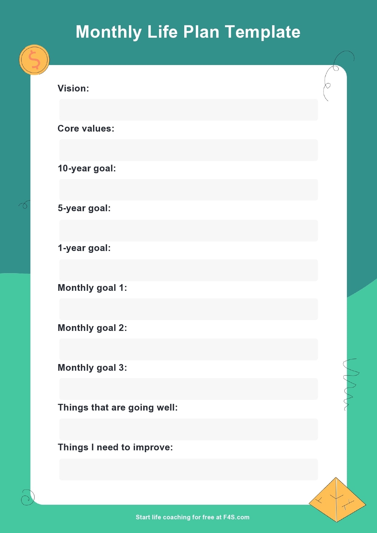 40 FREE Life Plan Templates Worksheet Examples 40 FREE Life Plan Templates Worksheet Examples