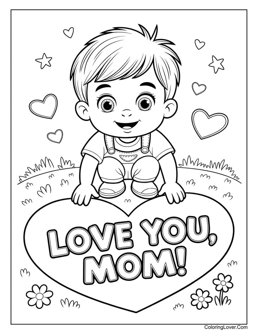 49 Mother s Day Coloring Pages Free Printables For All Ages