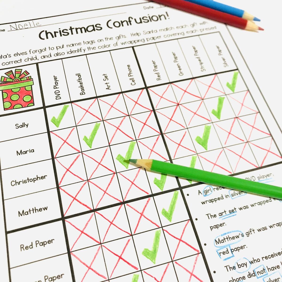 5 Fun Christmas Math Worksheets For Upper Elementary Classrooms Appletastic Learning 5 Fun Christmas Math Worksheets For Upper Elementary Classrooms Appletastic Learning