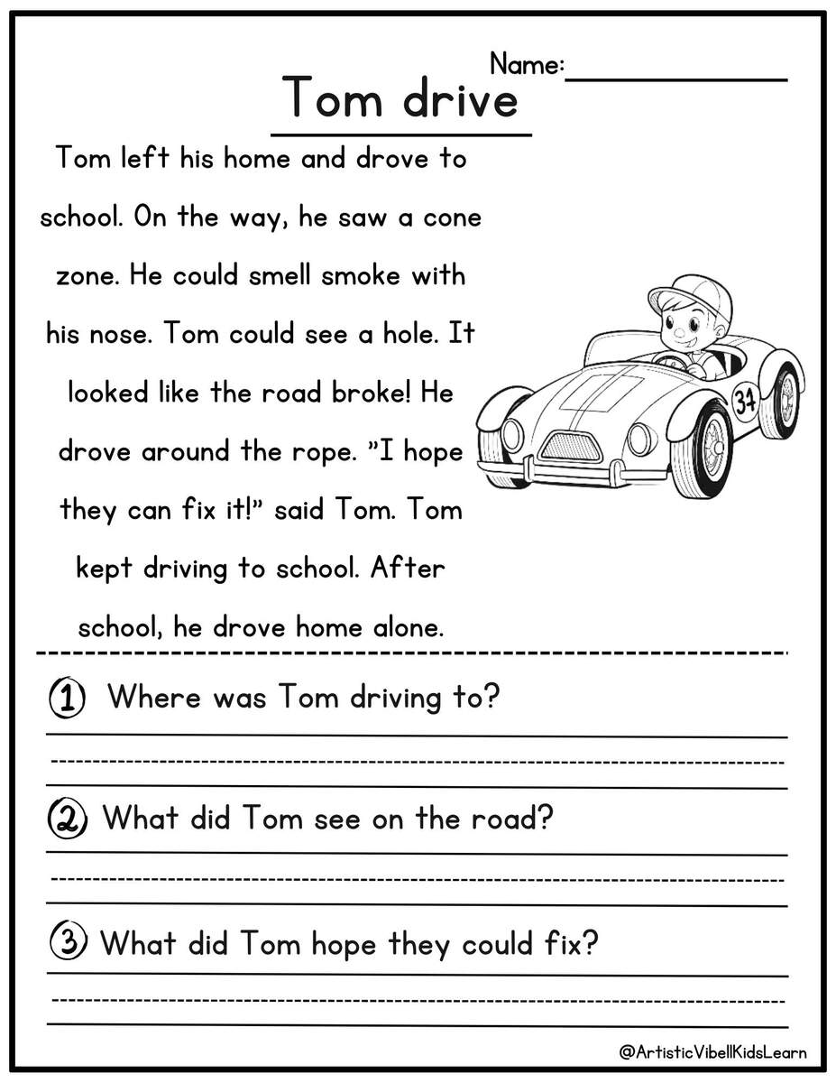 50 Kindergarten 1st Grade Reading Comprehension Passages Worksheets Sentences Reading Worksheet Fluency Worksheet English Passage Etsy 50 Kindergarten 1st Grade Reading Comprehension Passages Worksheets Sentences Reading Worksheet Fluency Worksheet English Passage Etsy