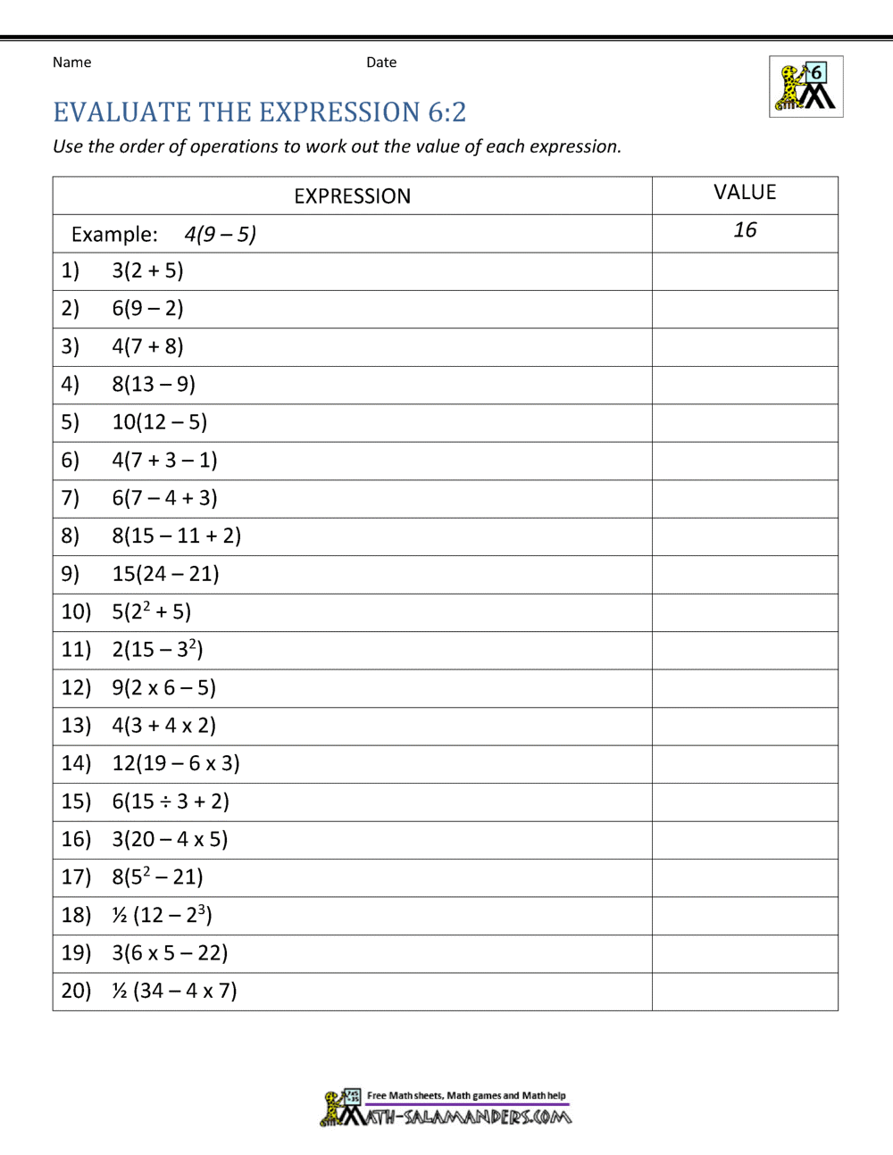 Area And Perimeter Worksheets Rectangles And Squares
