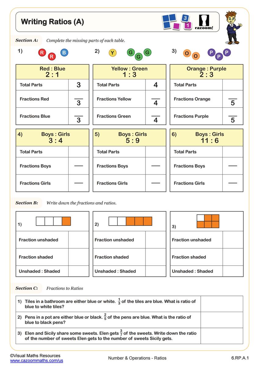 6th Grade Math Worksheets Printable PDF Worksheets Cazoom Math 6th Grade Math Worksheets Printable PDF Worksheets Cazoom Math