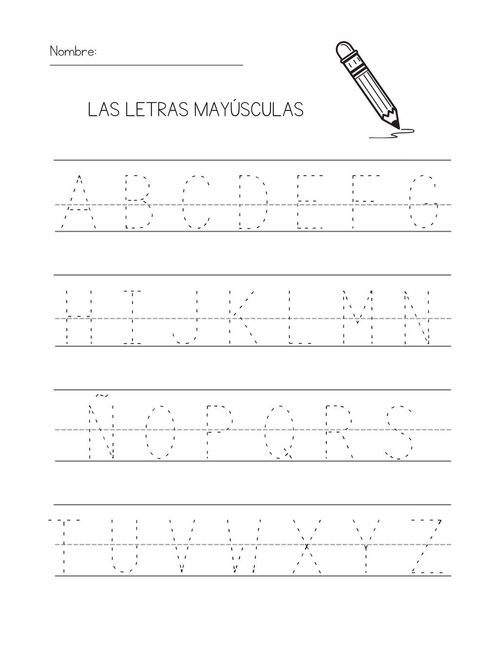 A Guide To The Alphabet In Spanish With Free Printables A Guide To The Alphabet In Spanish With Free Printables