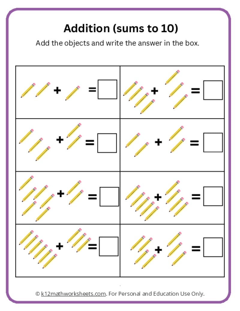 Addition And Subtraction Worksheets Addition And Subtraction Worksheets
