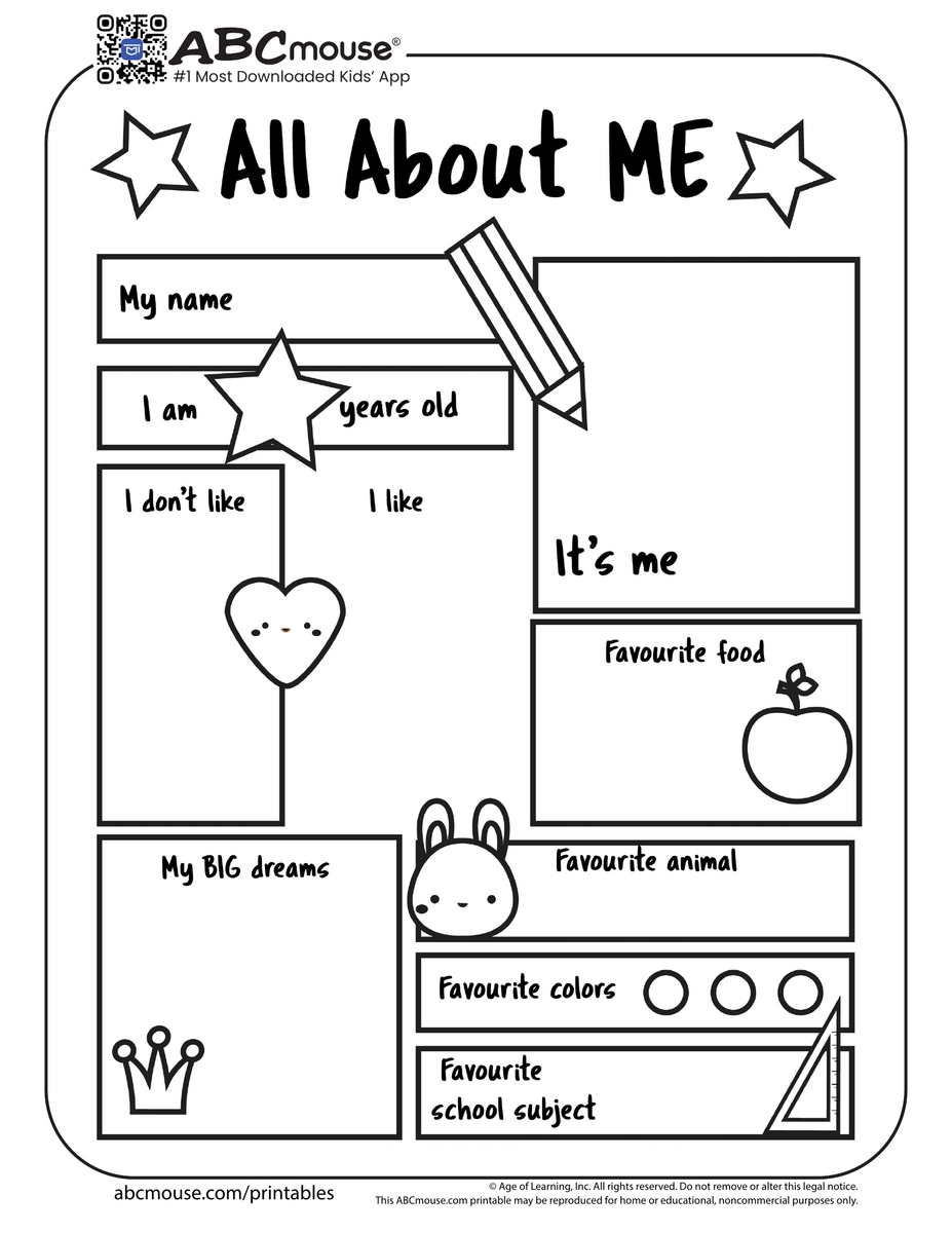 Back To School Worksheets For Kids ABCmouse Back To School Worksheets For Kids ABCmouse