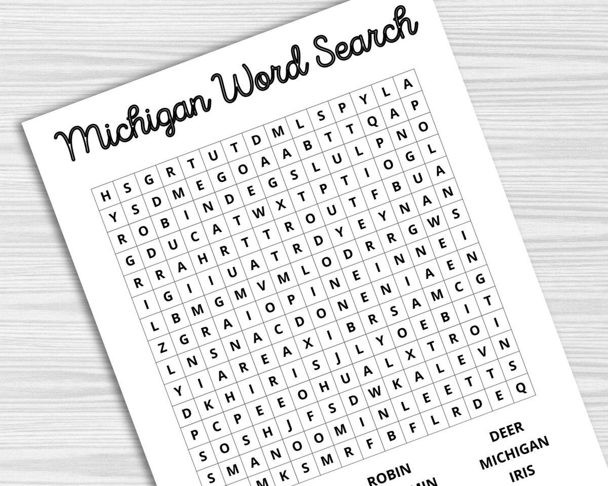 Buy Michigan Activity Pack State Symbols Trivia Word Search PDF Online In India Etsy Buy Michigan Activity Pack State Symbols Trivia Word Search PDF Online In India Etsy