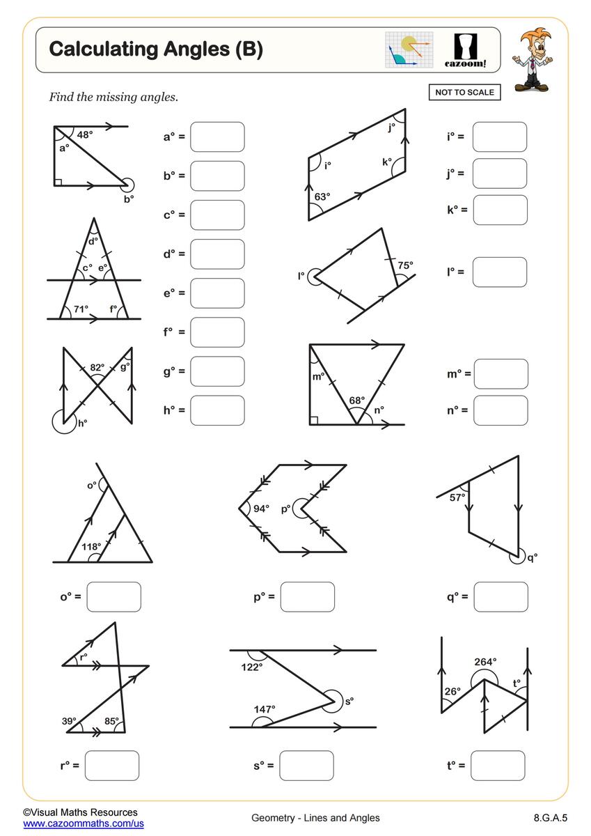 8th Grade Math Worksheets Printable PDF Math Worksheets Cazoom Math