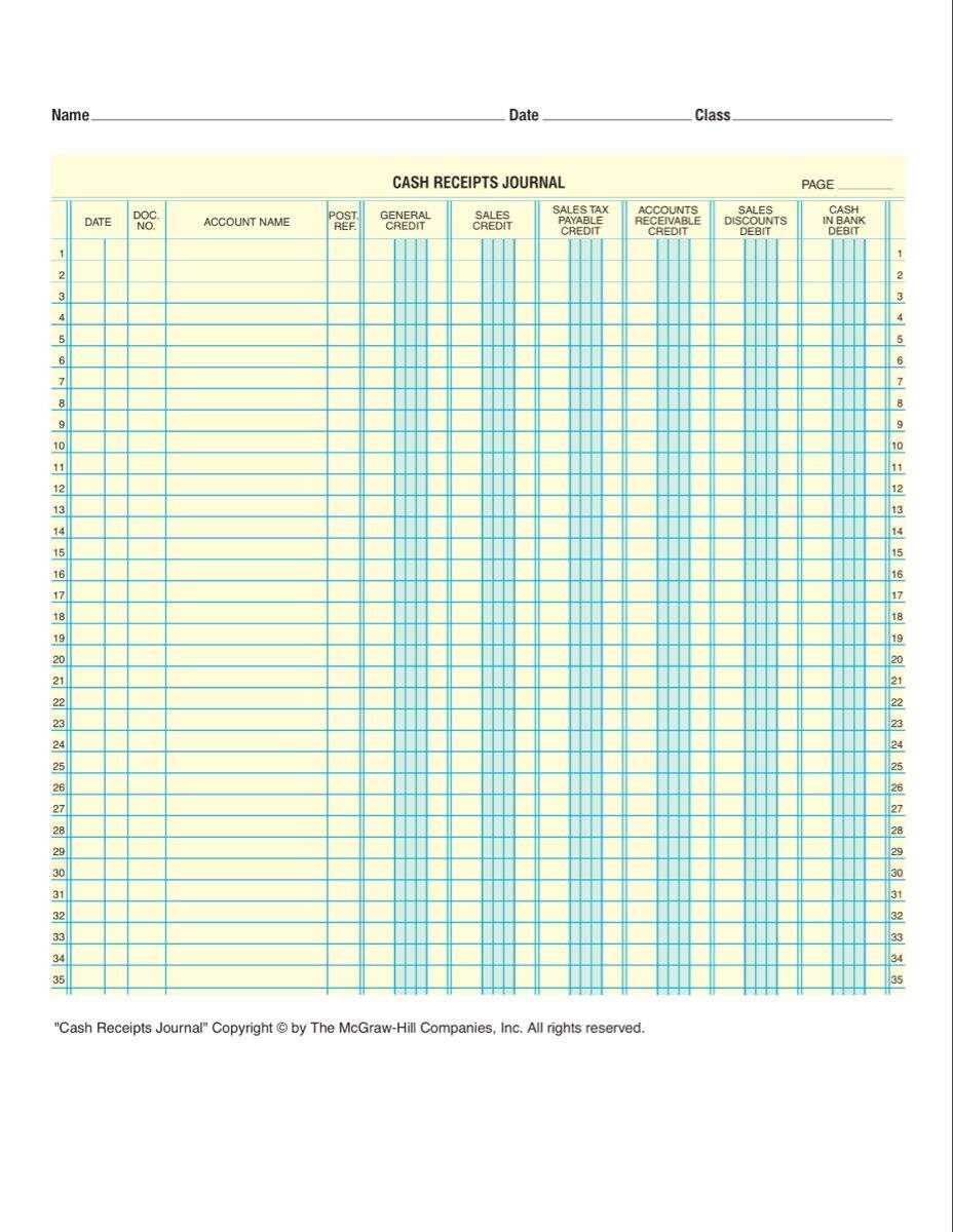 Cash Ledger Book 5Forms 152NJ Payroll Sales Cash Receipts Journal 24 5 X 11 Inches 25 Forms Per Pack Accounting Record Book Payroll Accounting Book Cash Ledger Book 5Forms 152NJ Payroll Sales Cash Receipts Journal 24 5 X 11 Inches 25 Forms Per Pack Accounting Record Book Payroll Accounting Book