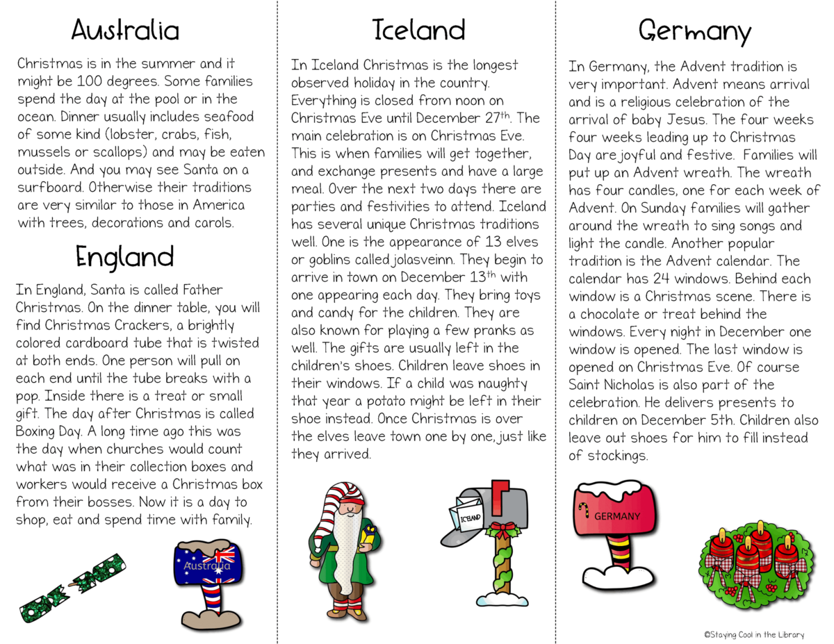 Christmas Around The World Print Escape Or Breakout Activity Christmas Around The World Print Escape Or Breakout Activity