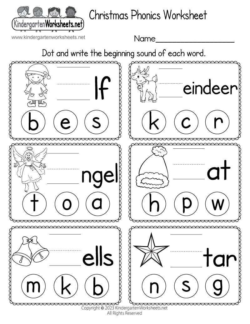 Christmas Phonics Worksheet Free Printable Digital PDF Thanksgiving Phonics Worksheet Free Printable Digital PDF