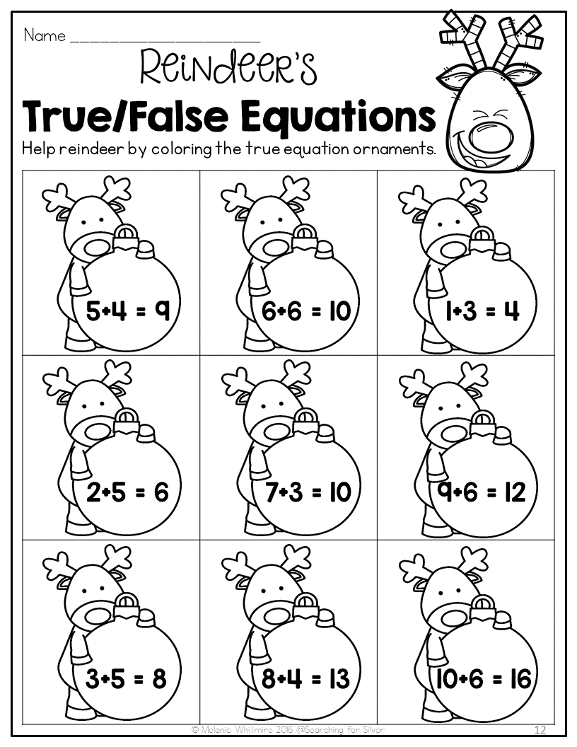 Christmas Printables 1st Grade Made By Teachers Christmas Worksheets Free Printables Superstar Worksheets