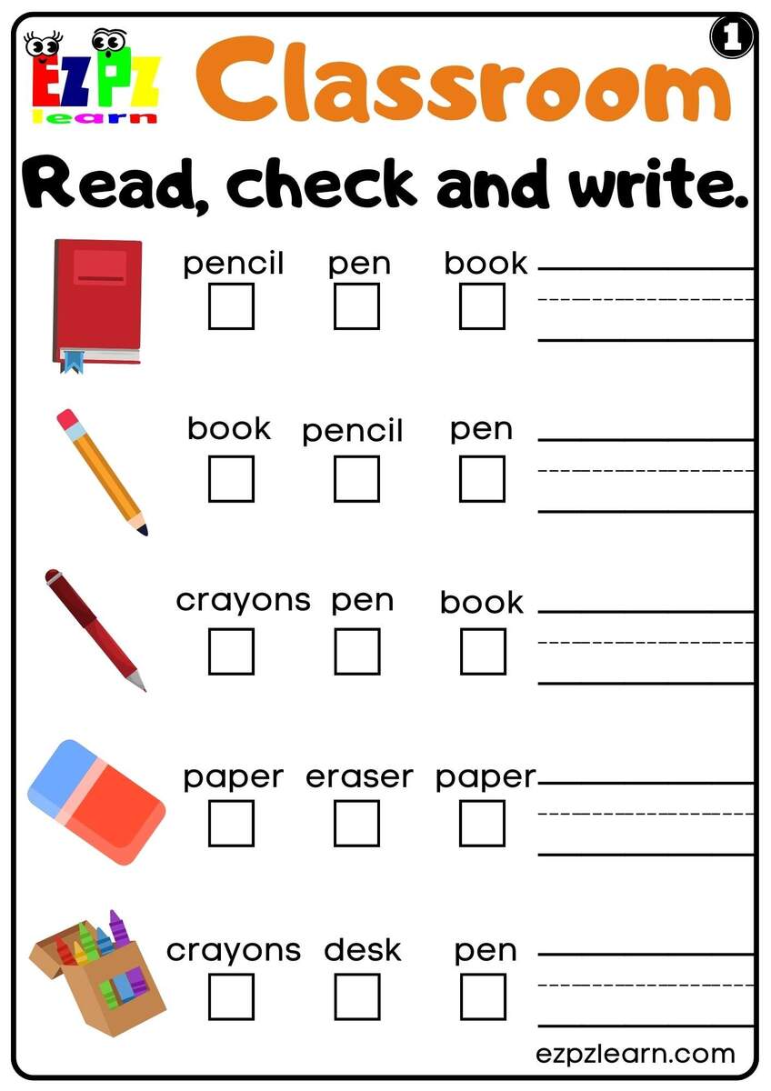 10 Free Sentence Building Printable For Grade 1 Eduflakes