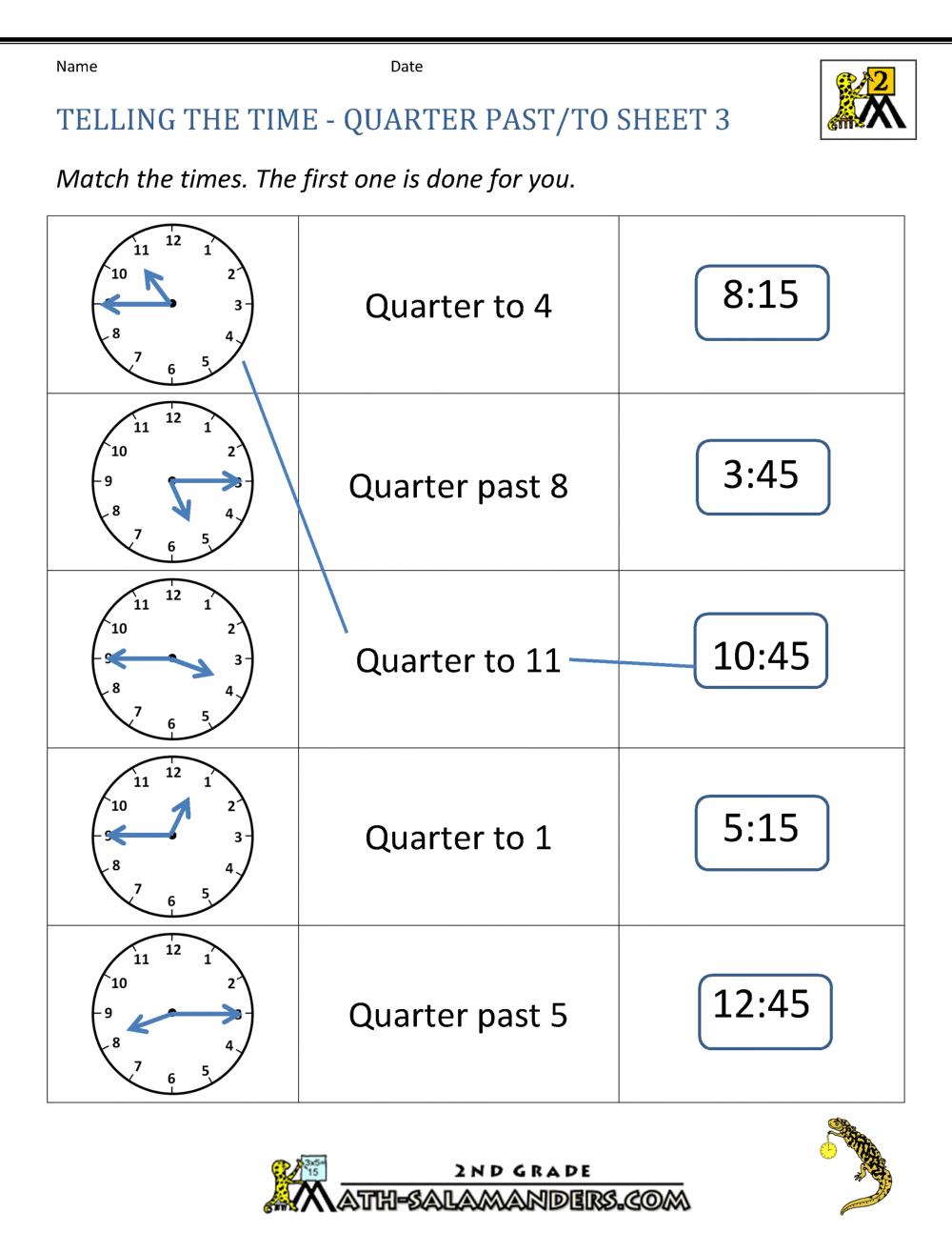 Clock Worksheets Quarter Past And Quarter To Clock Worksheets Quarter Past And Quarter To