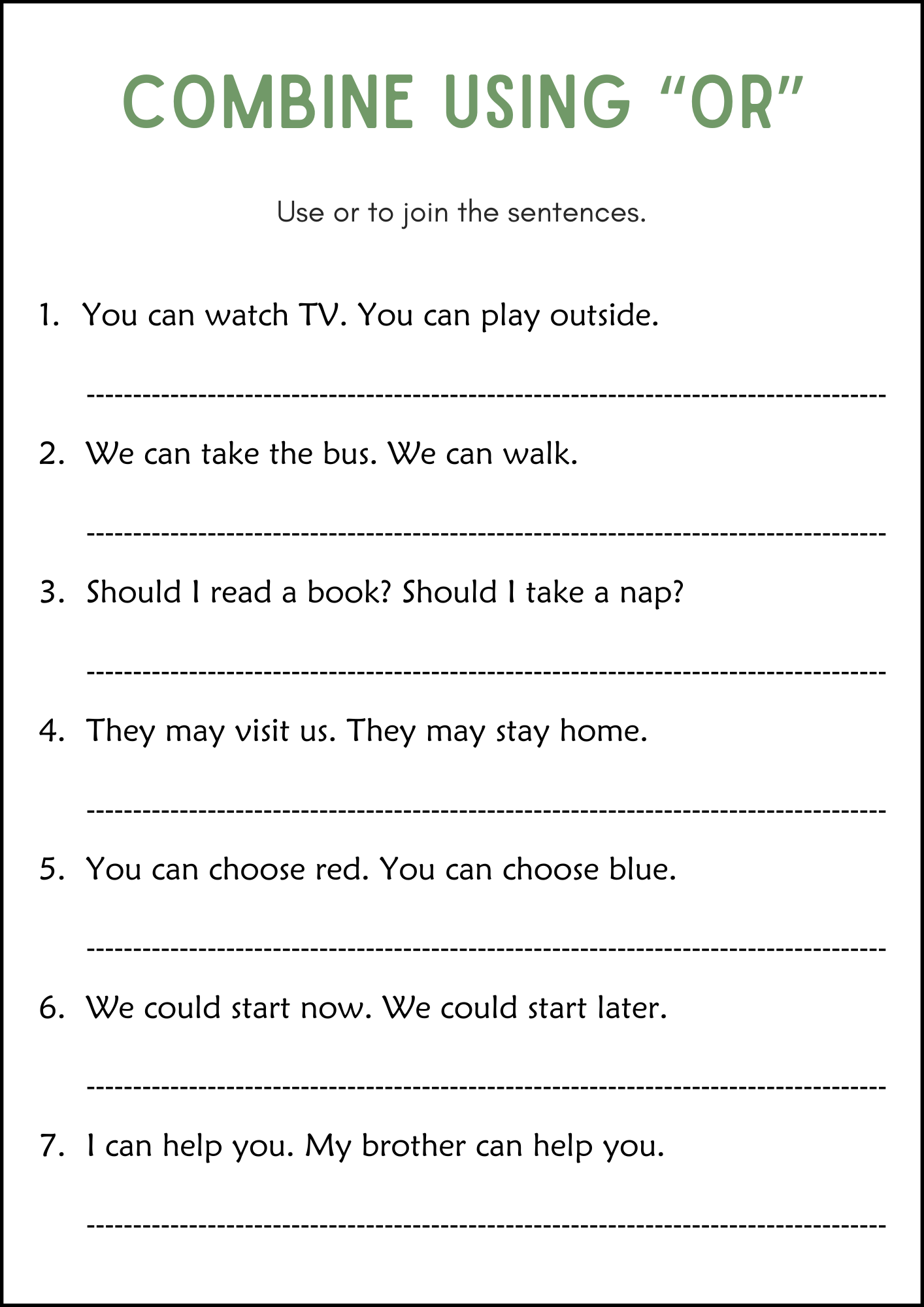 Compound Sentences Worksheet Commas Conjunctions And But Or So Because Made By Teachers Compound Sentences Worksheet Commas Conjunctions And But Or So Because Made By Teachers