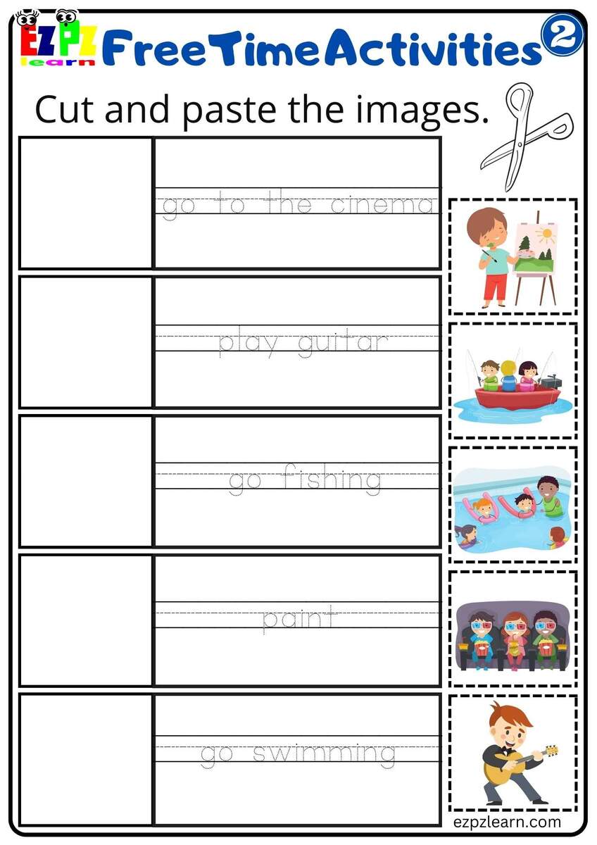 Cut And Paste Activity For Children And ESL Students PDF Download Free Time Activities G2 Ezpzlearn Cut And Paste Activity For Children And ESL Students PDF Download Free Time Activities G2 Ezpzlearn