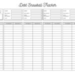 Debt Snowball Tracker Printable Debt Payment Worksheet Debt Payoff Progress Log Debt Free Goal Chart Instant Download Etsy