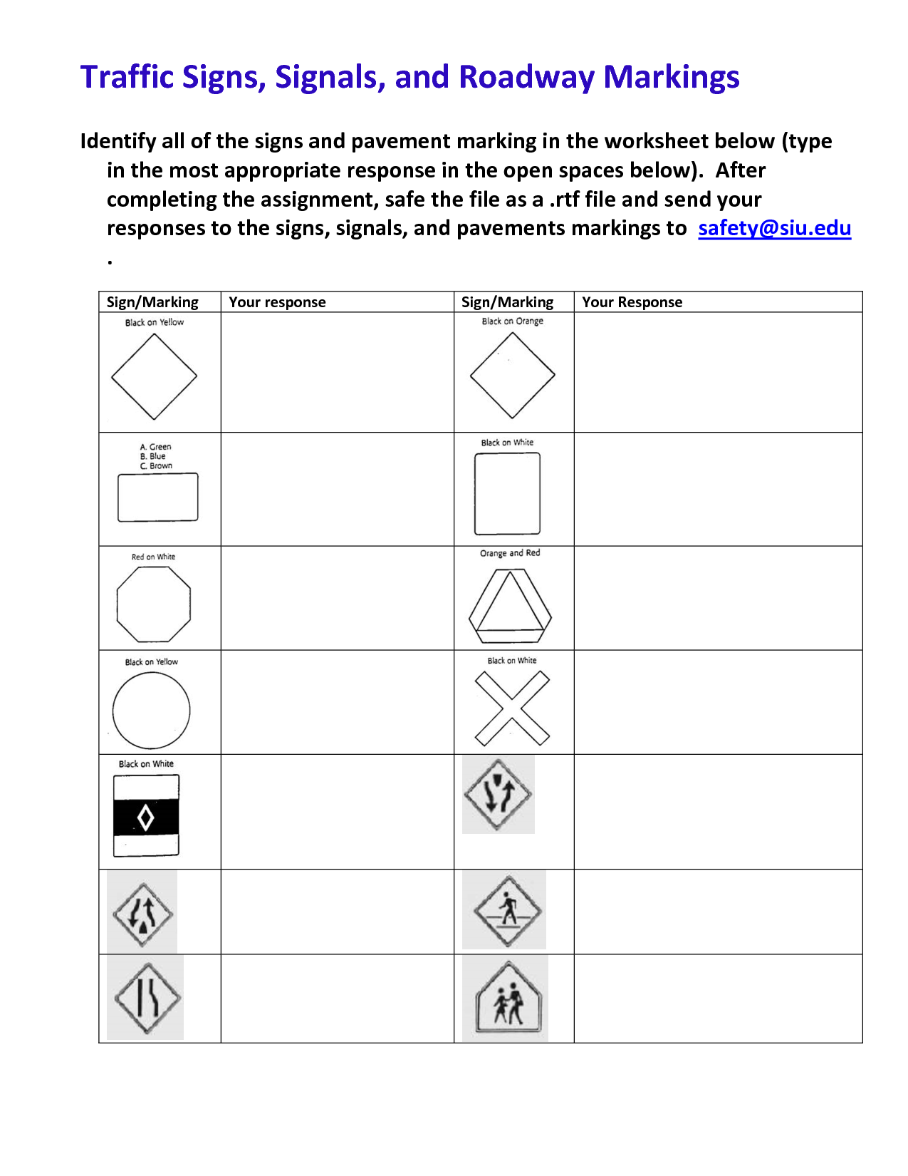 Discover 13 Driving Education And Drivers Education Ideas On This Pinterest Board Traffic Signs Drivers Ed Kindergarten Worksheets Printable And More Driver S Education Vocabulary Worksheet WordMint