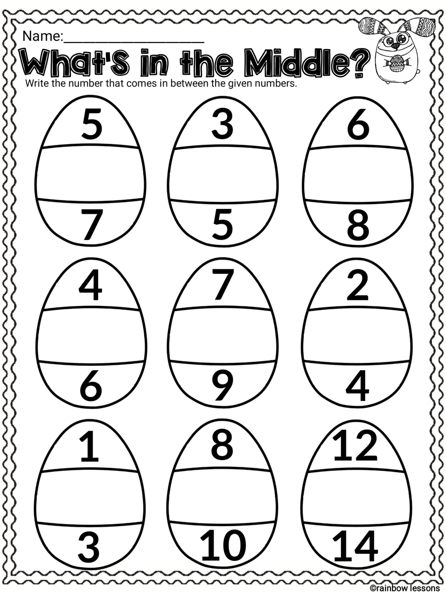 Easter Math And Literacy Worksheets Made By Teachers Easter Math And Literacy Worksheets Made By Teachers