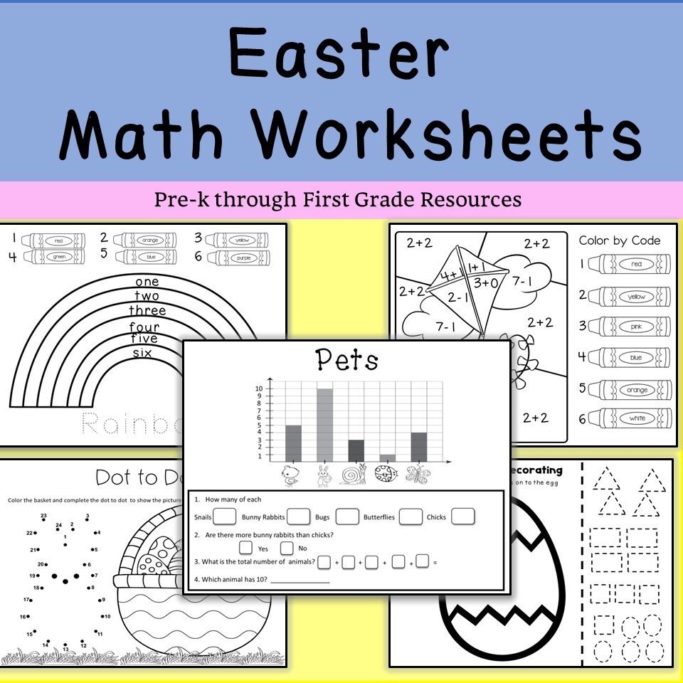 Easter Math Worksheet Made By Teachers Easter Math Worksheet Made By Teachers