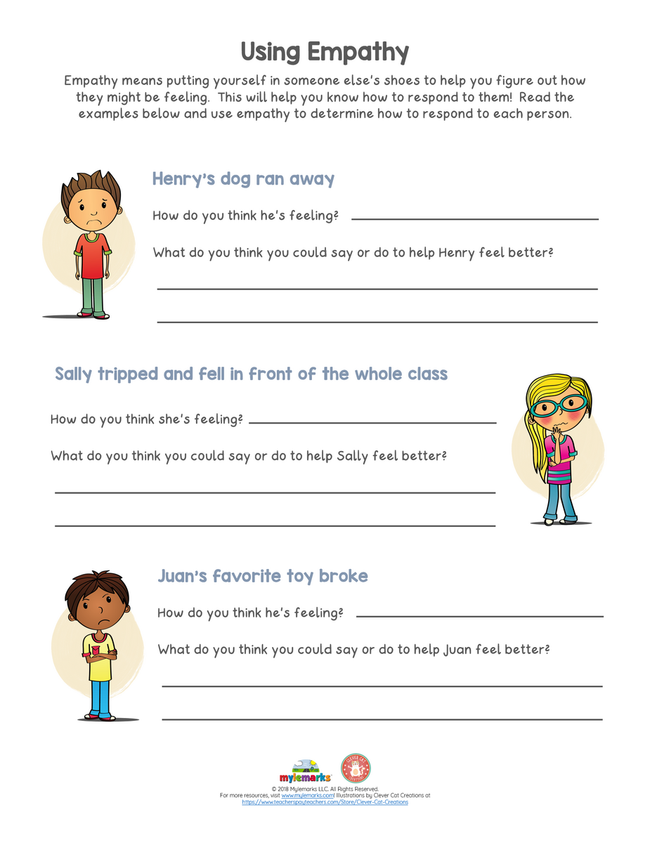 Empathy Worksheets Cultivate Compassion And Understanding Empathy Worksheets Cultivate Compassion And Understanding