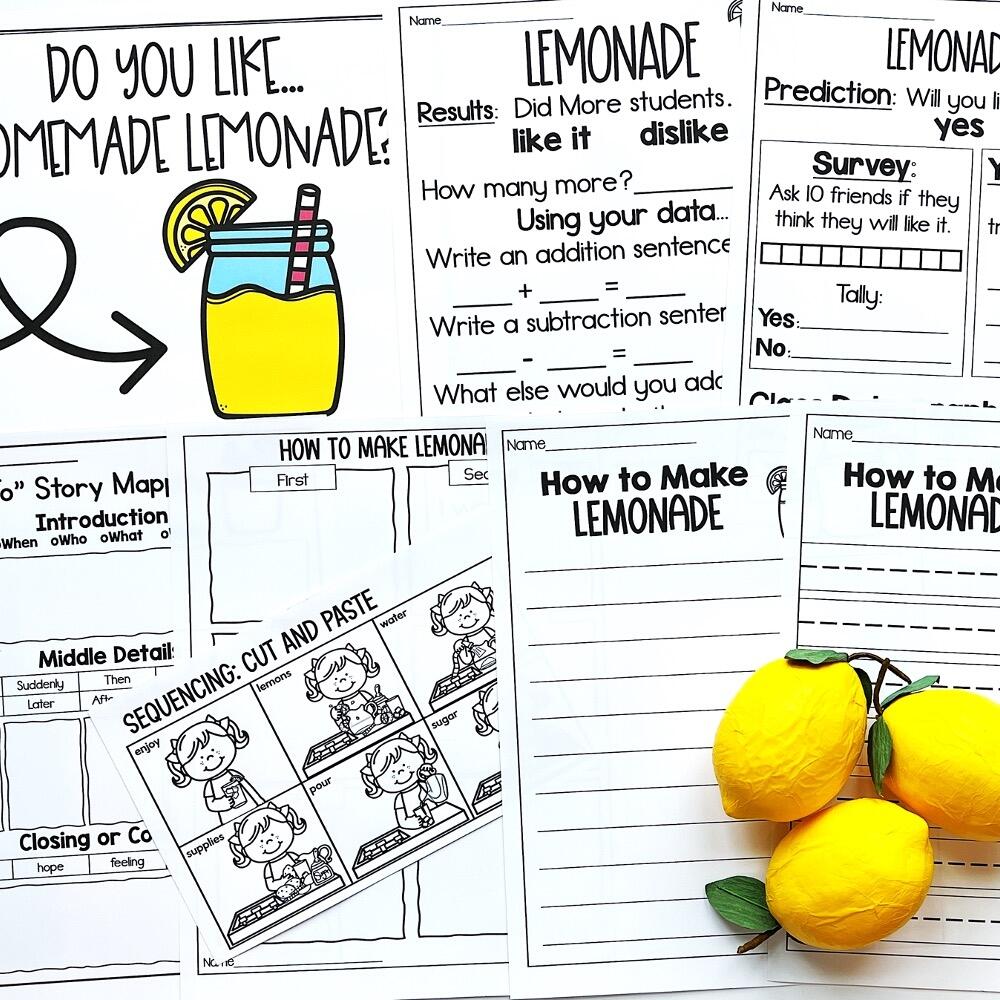 End Of The Year Theme Days Lemonade Day Megan Mitchell End Of The Year Theme Days Lemonade Day Megan Mitchell