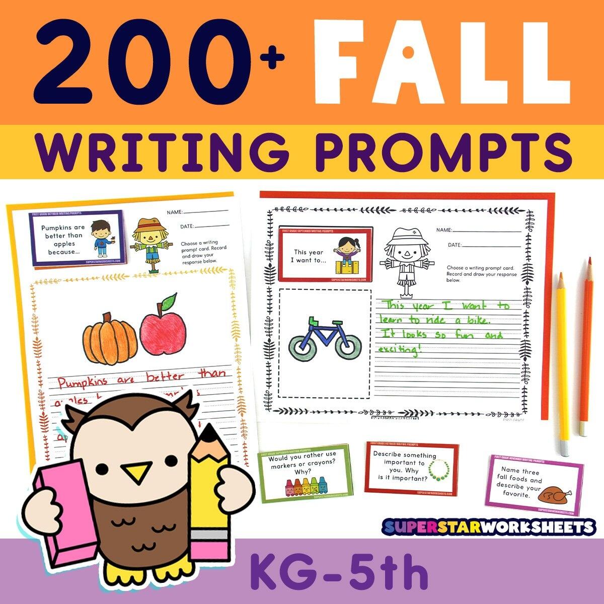 Fall Autumn Activities Worksheets Writing Vocabulary Spelling Math NO PREP Made By Teachers