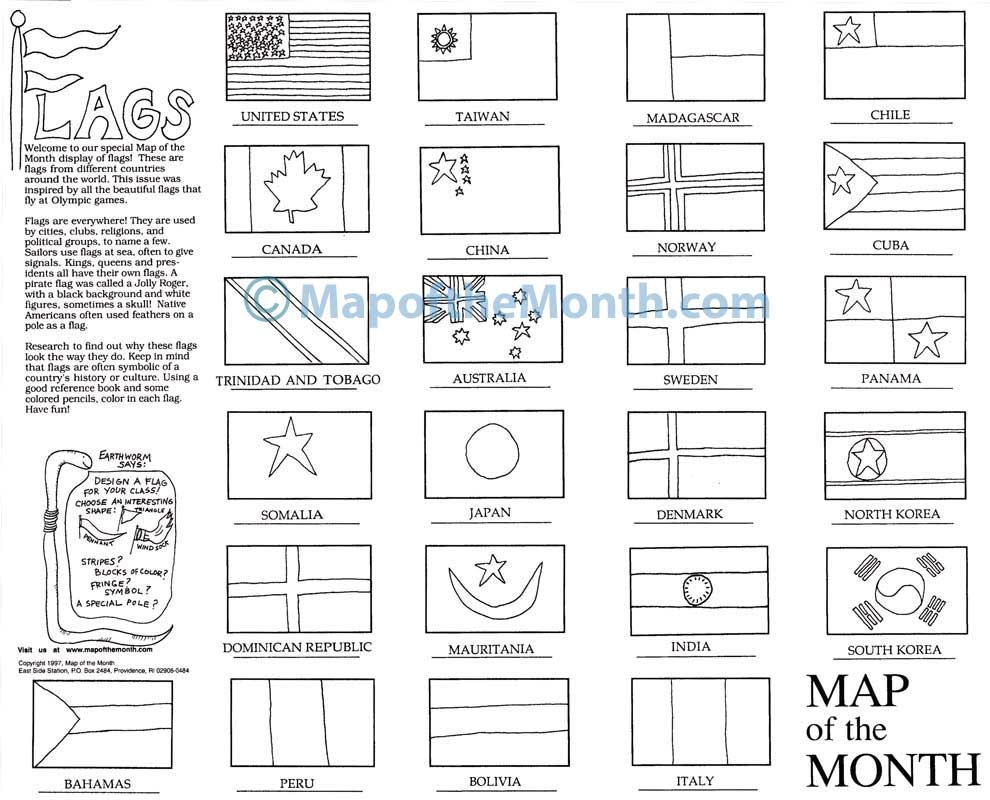 Flags Of The World Map Maps For The Classroom Flags Of The World Map Maps For The Classroom
