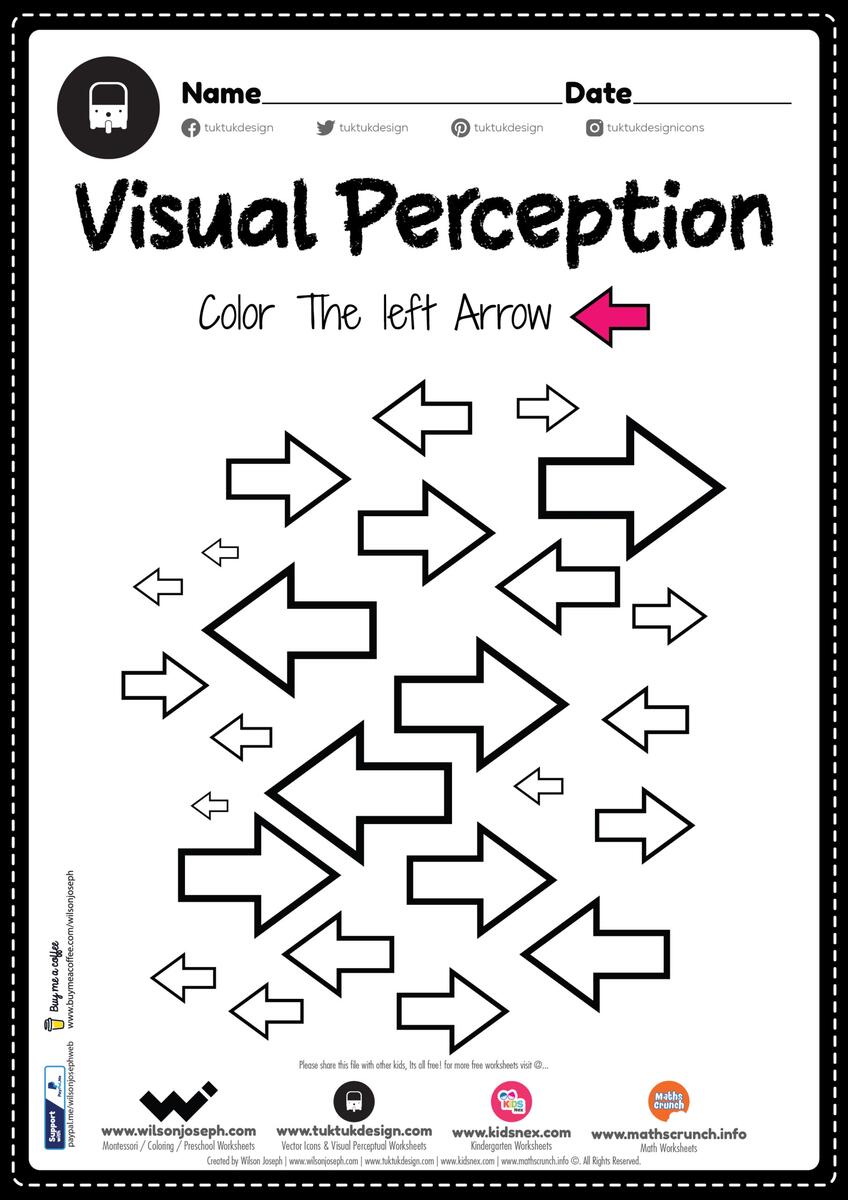 Form Constancy Worksheet Visual Perceptual Skills Free PDF 10 Activities To Develop Visual Form Constancy WriteAbility