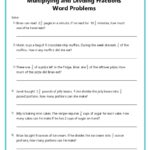 Fraction Word Problems Worksheets K12 Math Worksheets