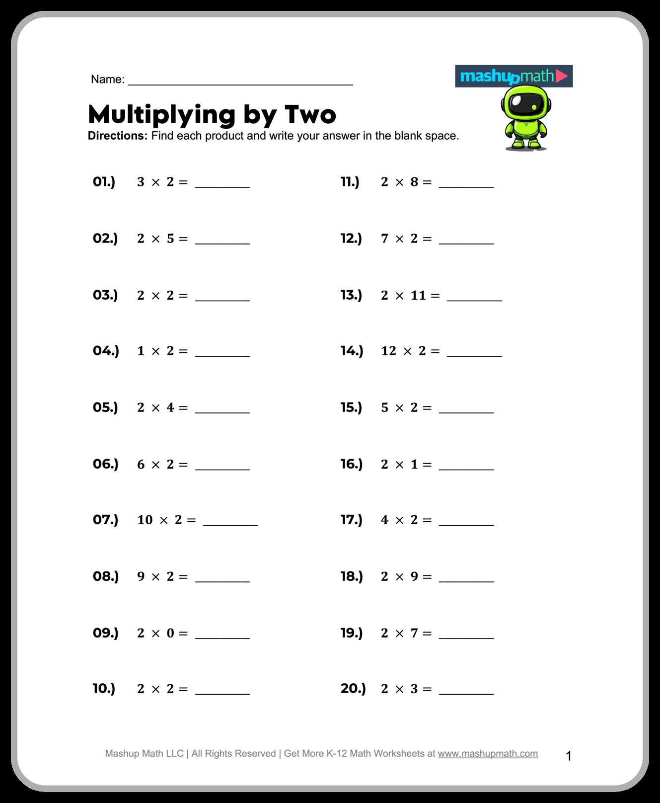 Free 2nd Grade Math Worksheets Printable W Answers Mashup Math Math Worksheets Superstar Worksheets
