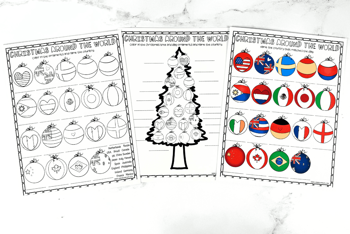 Free Christmas Around The World Worksheet Free Christmas Around The World Worksheet