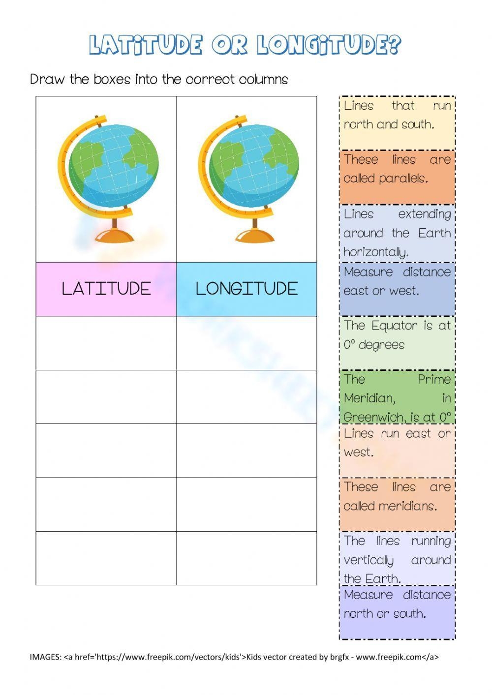 Free Collection Of Latitude And Longitude Worksheets Worksheets Library Free Collection Of Latitude And Longitude Worksheets Worksheets Library