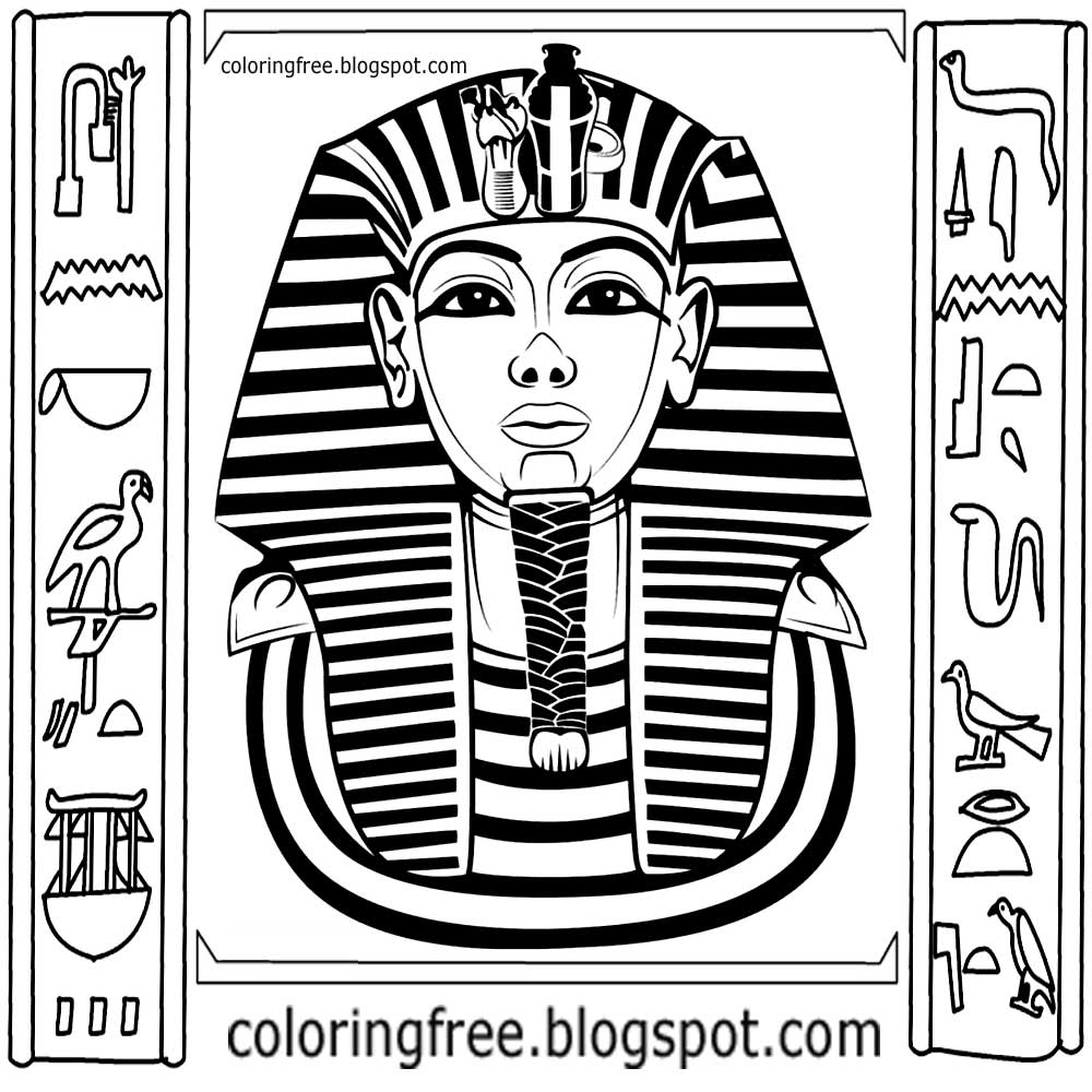 Free Coloring Pages Printable Pictures To Color Kids Drawing Ideas Printable Egyptian Drawing Egypt Coloring In Pages For Teenagers