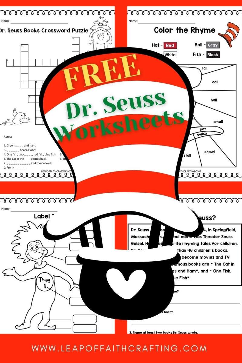 Dr Seuss Printables And Activities Brightly