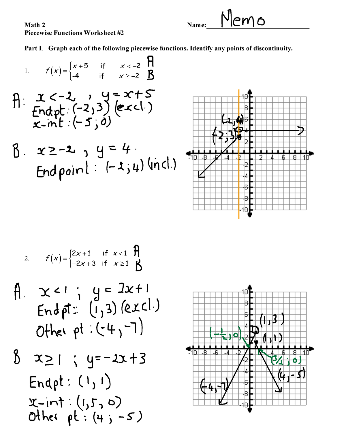 Free Graphing Piecewise Functions Worksheet Download Free Graphing Piecewise Functions Worksheet Png Images Free Worksheets On Clipart Library