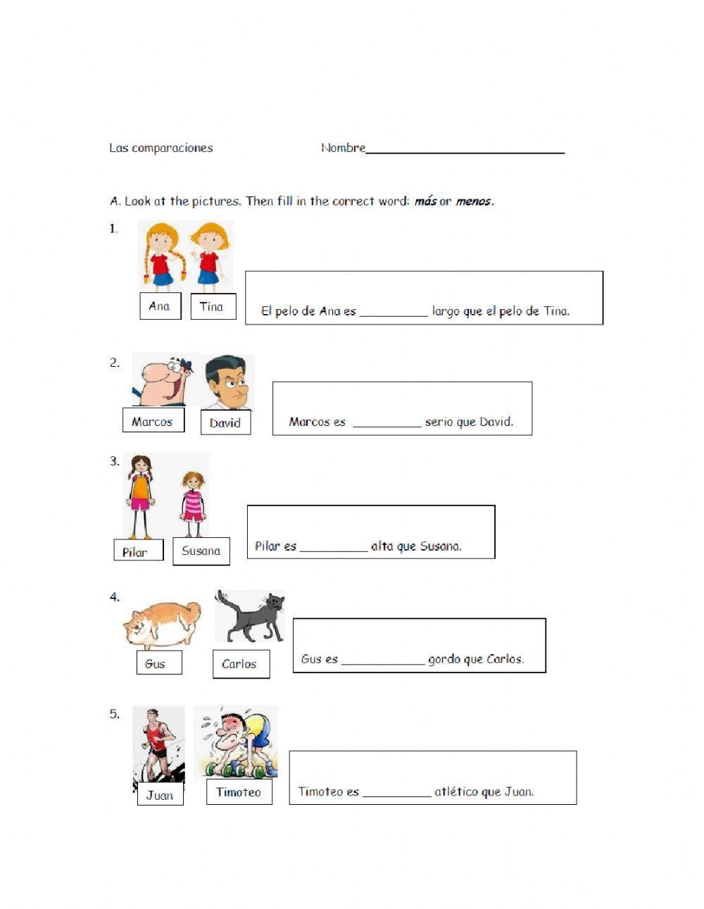 Free Making Comparisons In Spanish Worksheet Download Free Making Comparisons In Spanish Worksheet Png Images Free Worksheets On Clipart Library Free Making Comparisons In Spanish Worksheet Download Free Making Comparisons In Spanish Worksheet Png Images Free Worksheets On Clipart Library