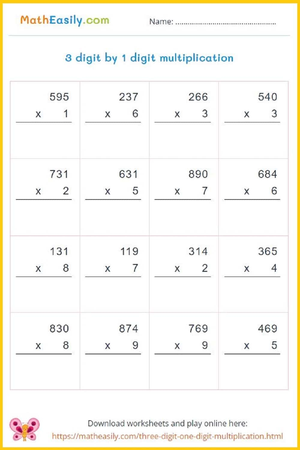 Free Math Worksheets Auto Generated With Answers Free Math Worksheets Auto Generated With Answers