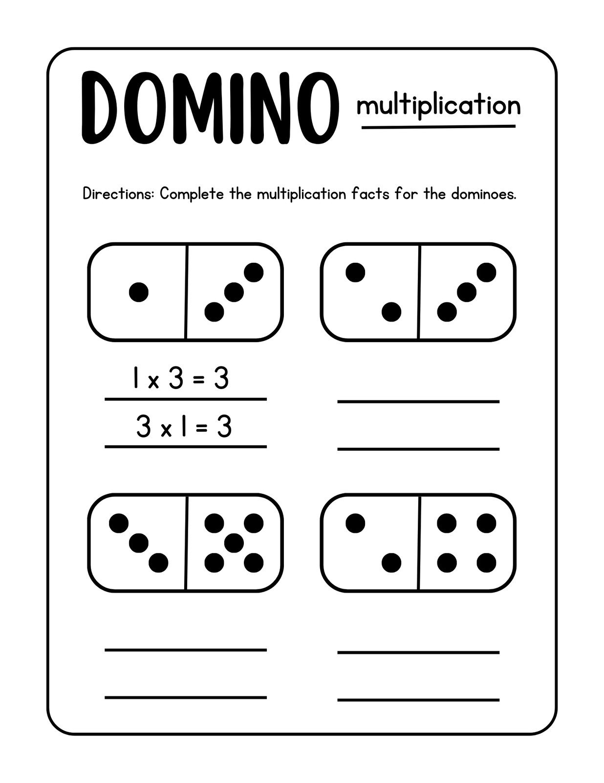 Free Multiplication Worksheet To Use And Print Canva Free Multiplication Worksheet To Use And Print Canva