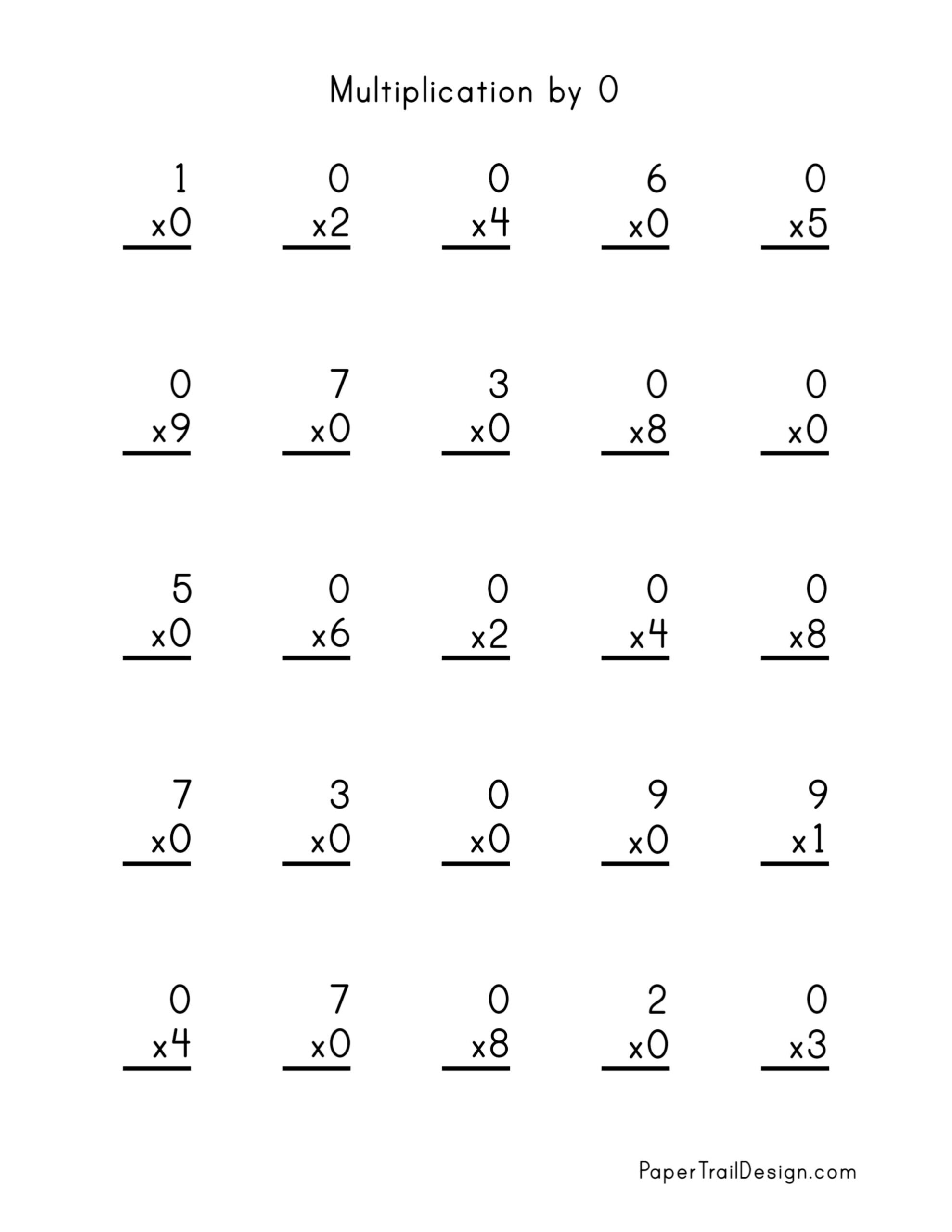 Free Multiplication Worksheets 1 12 Paper Trail Design Worksheets Library Basic Multiplication Worksheets K12 Math Worksheets