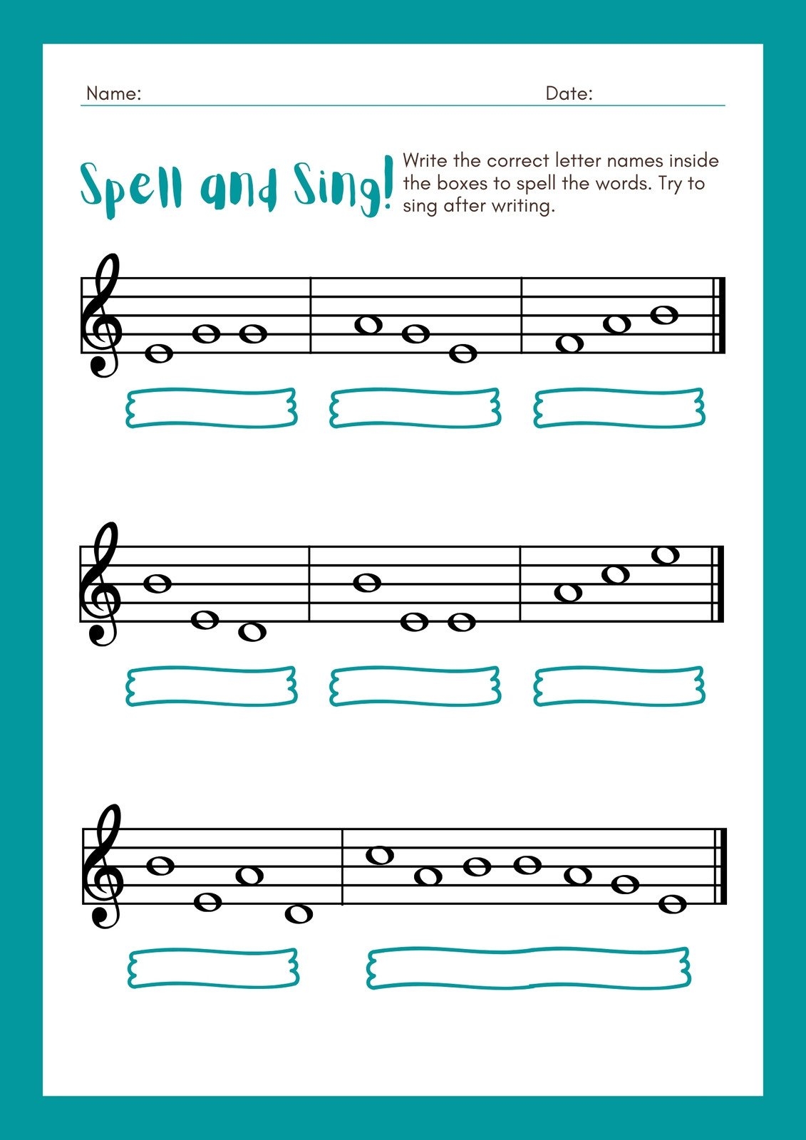 Free Music Worksheet Templates To Edit And Print Canva Free Music Worksheet Templates To Edit And Print Canva