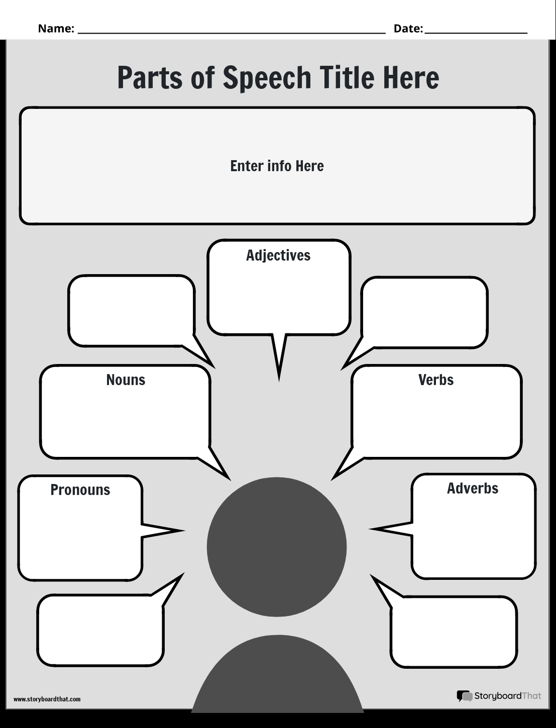 Free Parts Of Speech Worksheets By Storyboard That In 2025 Free Parts Of Speech Worksheets By Storyboard That In 2025